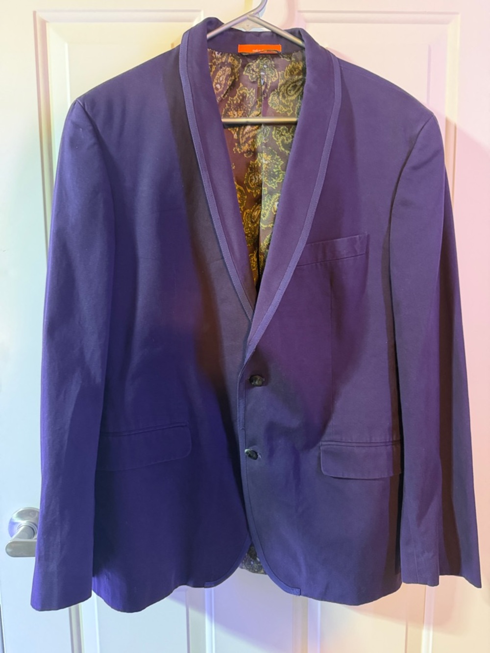TALLIA Purple Men’s Blazer-44R